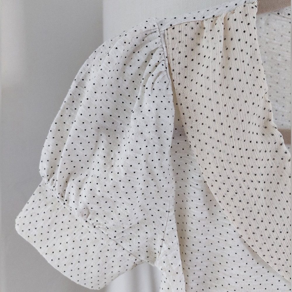 NWOT Pins & Needles Polka-dot Shirt - Picture 8 of 8